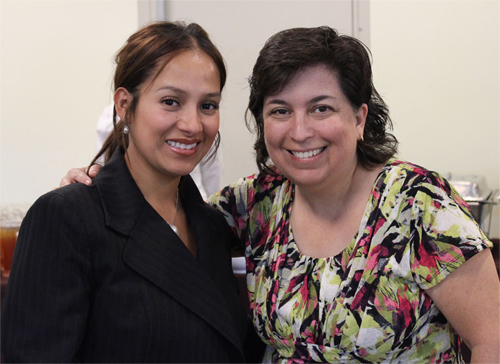 Maria Frias, South Bay WIB/OneStop and Karen Fies, South Bay WIB Director Maria Frias and Karen Fies, South Bay WIB